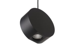 מנורת תלייה מטבע 7W - שחור