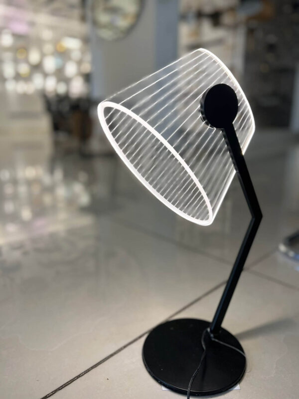 ⁦גוף תאורה שולחני הולוגרמה 2009-1A  LED⁩ – תמונה ⁦4⁩