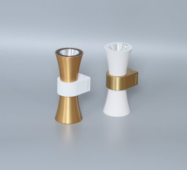 ⁦גוף תאורה צמוד קיר CONIC UP DOWN⁩ – תמונה ⁦2⁩