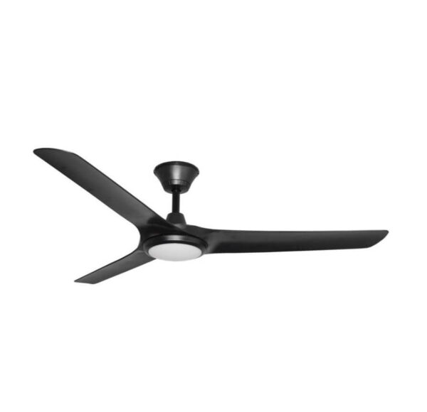 ⁦גוף תאורה מאוורר תקרה ברונזה/קואה + לד Abyss 56" IP66⁩ – תמונה ⁦3⁩