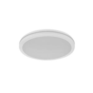גוף תאורה צמוד תקרה טריגו לבן קוטר IP65 CCT 30