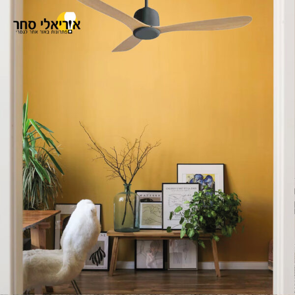 ⁦גוף תאורה מאוורר תקרה דיימונד סטורם 48'⁩ – תמונה ⁦2⁩