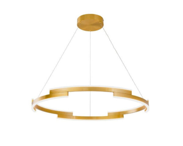 ⁦גוף תאורה סנטוס בודד תלוי LED קוטר 80⁩ – תמונה ⁦2⁩