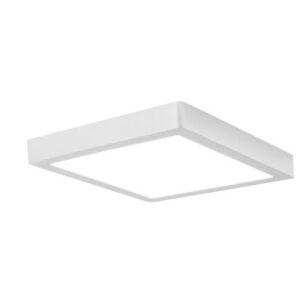 גוף תאורה צמוד תקרה מונלייט מרובע 50*50 לבן LED CCT