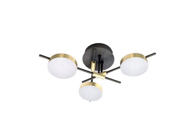 גוף תאורה צמוד תקרה קזנובה שלישיה LED 30W