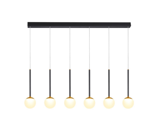 גוף תאורה תלוי רוקוקו מלבני שישייה LED 42W
