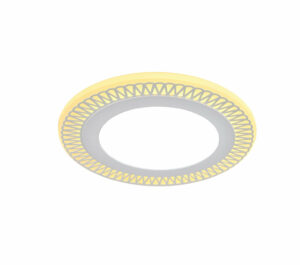 גוף תאורה שקוע זמיר LED 12+4W לבן
