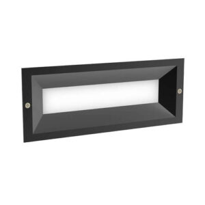 גוף תאורה שקוע חומה אפור WALL-L 13W אור חם
