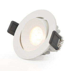 גוף תאורה שקוע לד עגול מתכוונן OSRAM LEDVANCE 6.5W, אור חם