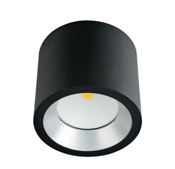 גוף תאורה צילינדר שחור SYLVANIA 11W IP65