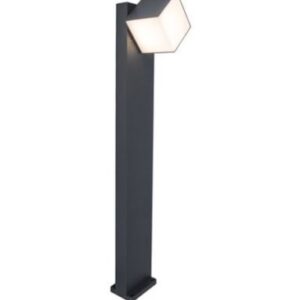 גוף תאורה אפור כהה CUBA LUTEC 12W IP54 750mm אור חם