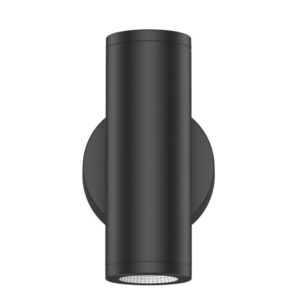 גוף תאורה צמוד קיר שחור PATIO UP&DOWN 12W 60° IP65 אור חם