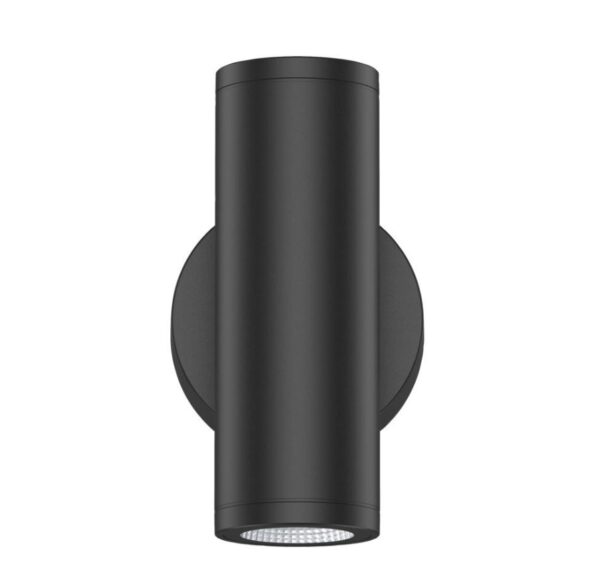 גוף תאורה צמוד קיר שחור PATIO UP&DOWN 12W 60° IP65 אור חם