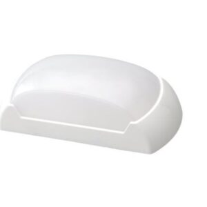 גוף תאורה צמוד קיר/תקרה לבן MONACO 12W IP65 אור קר
