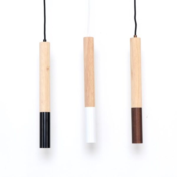 גוף תאורה תלוי ROLAN 7W  NATURAL WOOD
